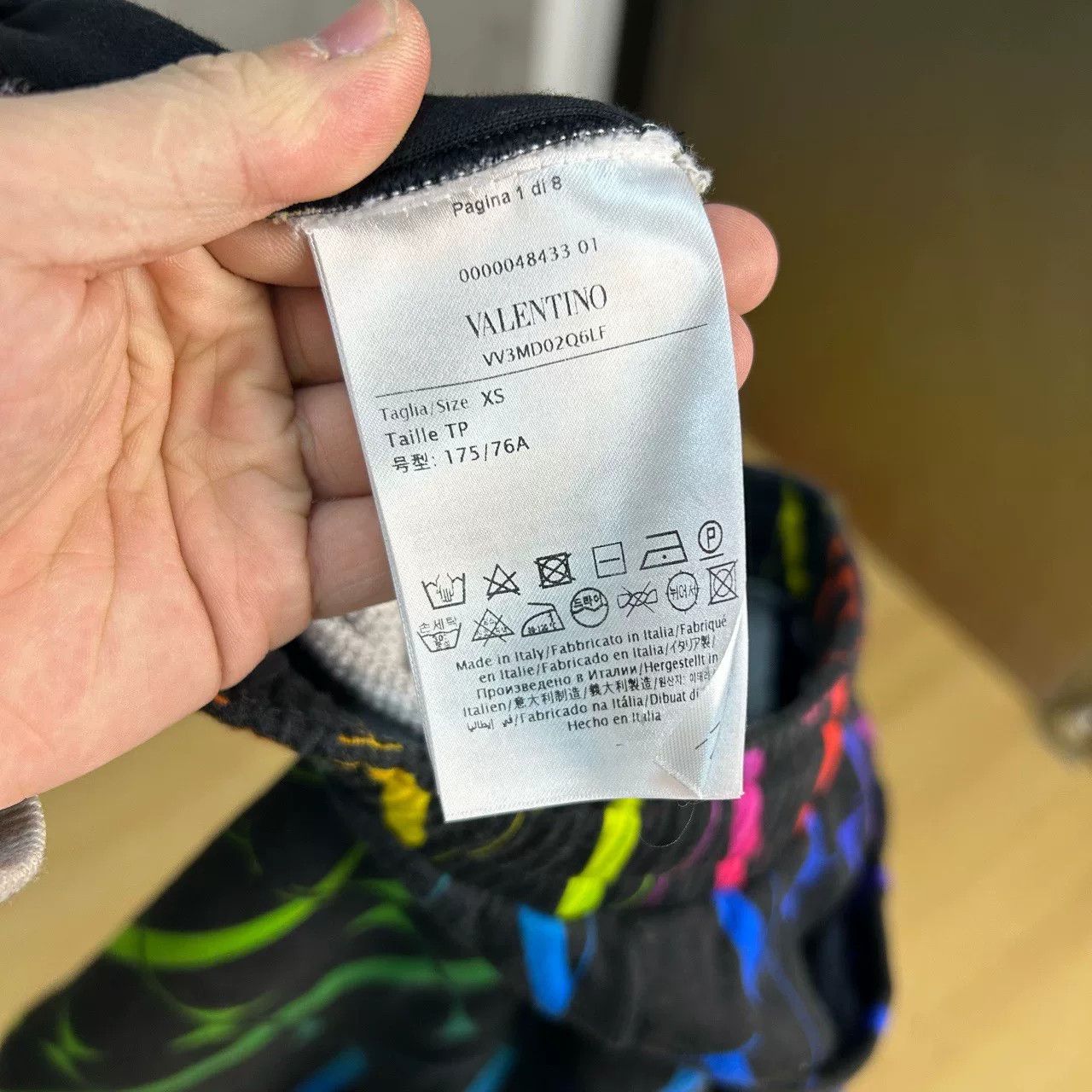 Valentino Valentino Rainbow Logo Shorts Size 28 Size US 28 / EU 44 - 5 Thumbnail