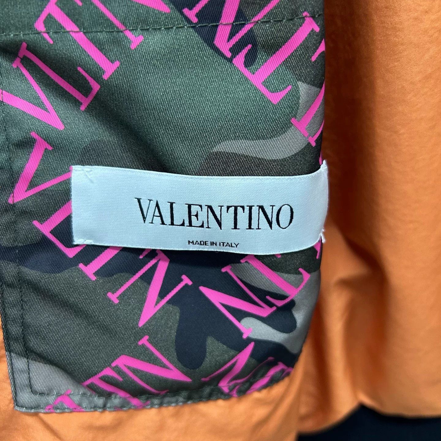 Valentino Valentino VLTN Camo Bomber Jacket Size S Size US S / EU 44-46 / 1 - 4 Thumbnail