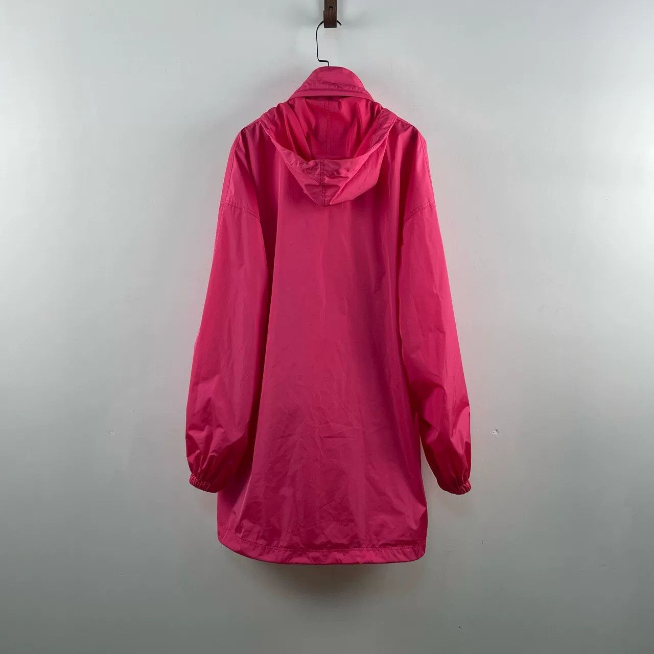 Balenciaga Balenciaga Pink Logo Hooded Jacket One Size Size ONE SIZE - 3 Thumbnail