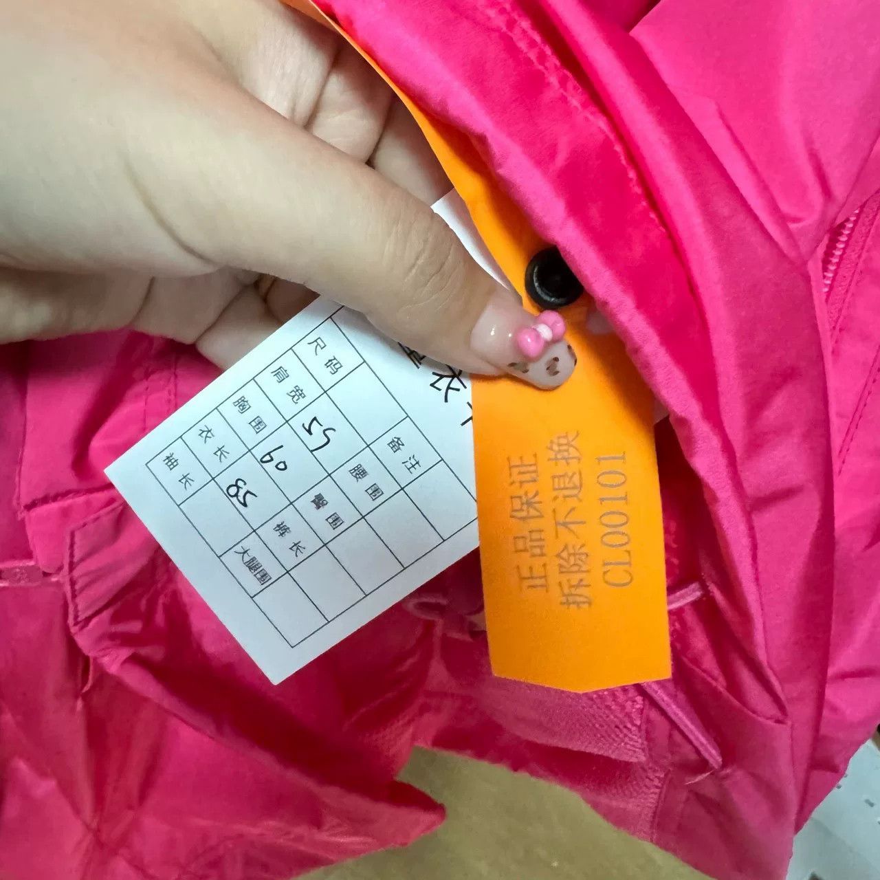 Balenciaga Balenciaga Pink Logo Hooded Jacket One Size Size ONE SIZE - 8 Thumbnail