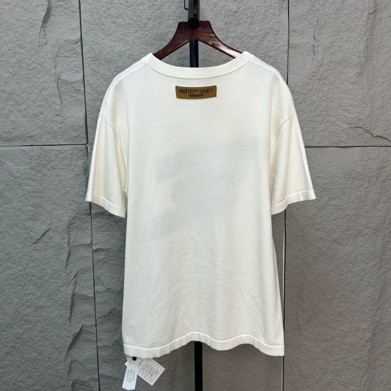 Louis Vuitton Louis Vuitton Green Logo Knit T-Shirt Size XS Size US XS / EU 42 / 0 - 3 Thumbnail