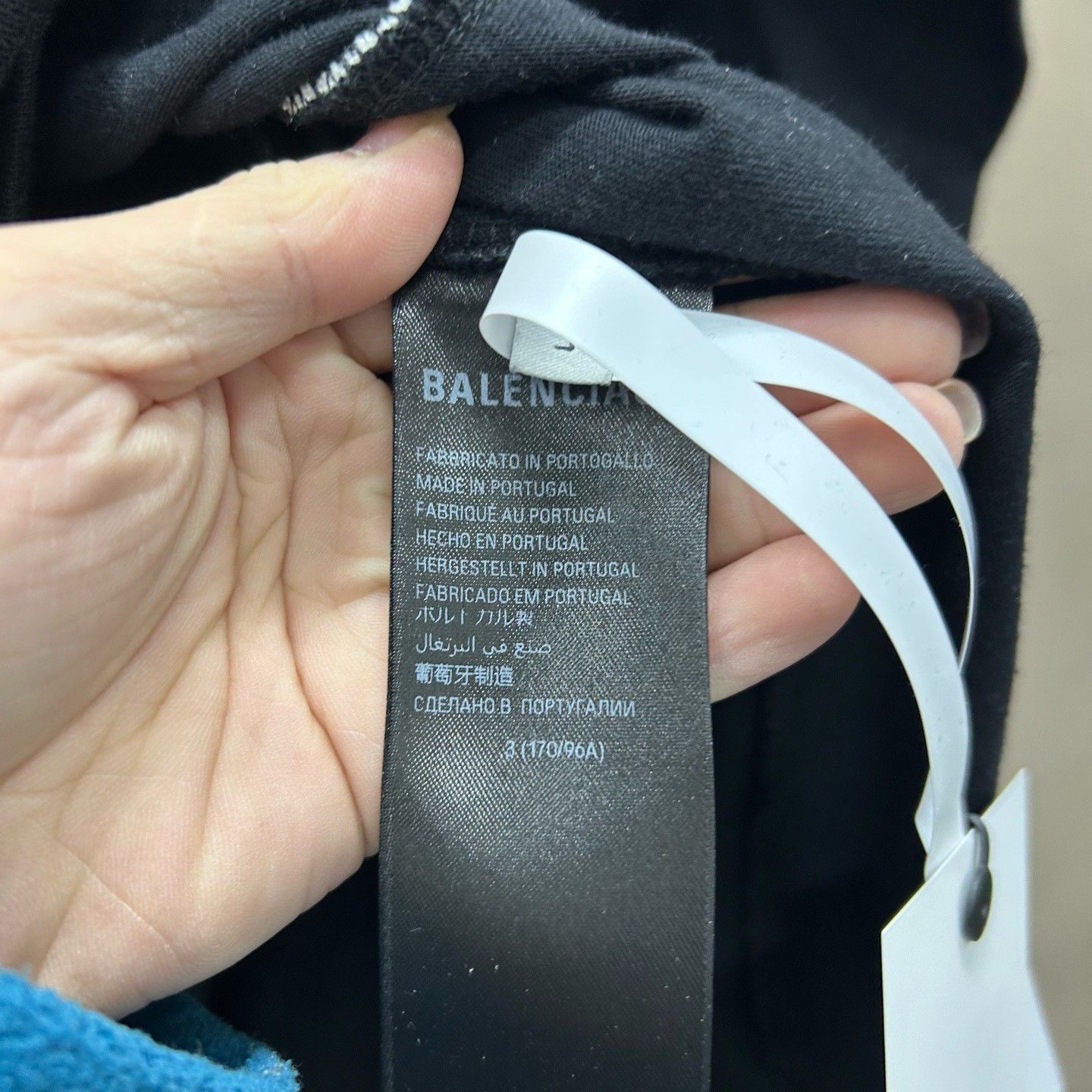Balenciaga Balenciaga Soccer Long Sleeve T-Shirt Size M Size US M / EU 48-50 / 2 - 5 Thumbnail