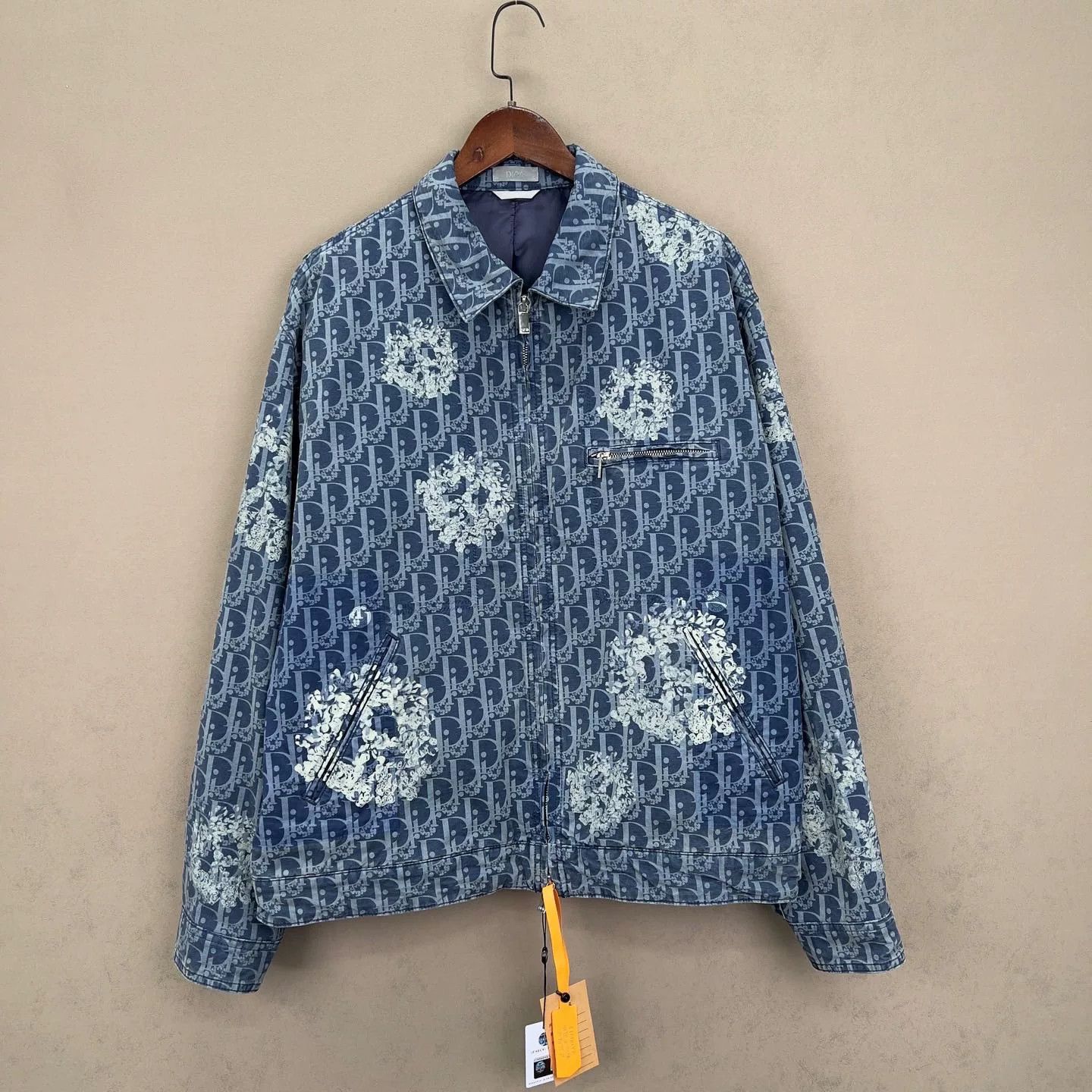 Dior Dior x Tears Oblique Cotton Jacquard Jacket Size 48 Size US M / EU 48-50 / 2 - 2 Thumbnail
