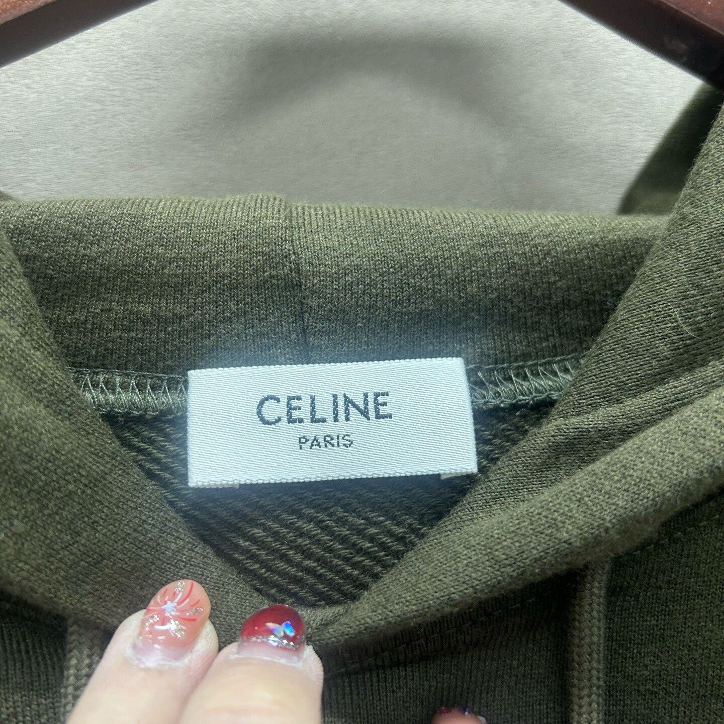 Celine Celine 16 Logo Hoodie Size S Size US S / EU 44-46 / 1 - 4 Thumbnail