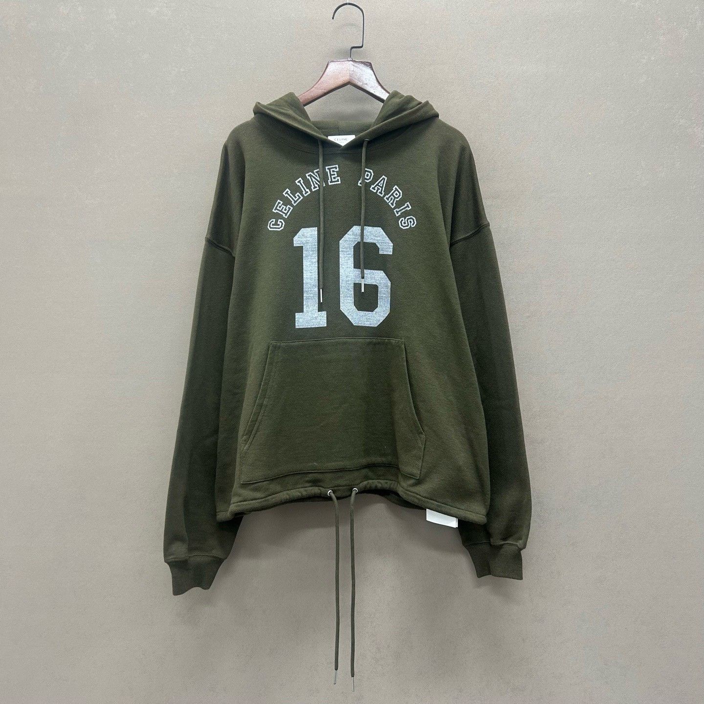 Celine Celine 16 Logo Hoodie Size S Size US S / EU 44-46 / 1 - 2 Thumbnail