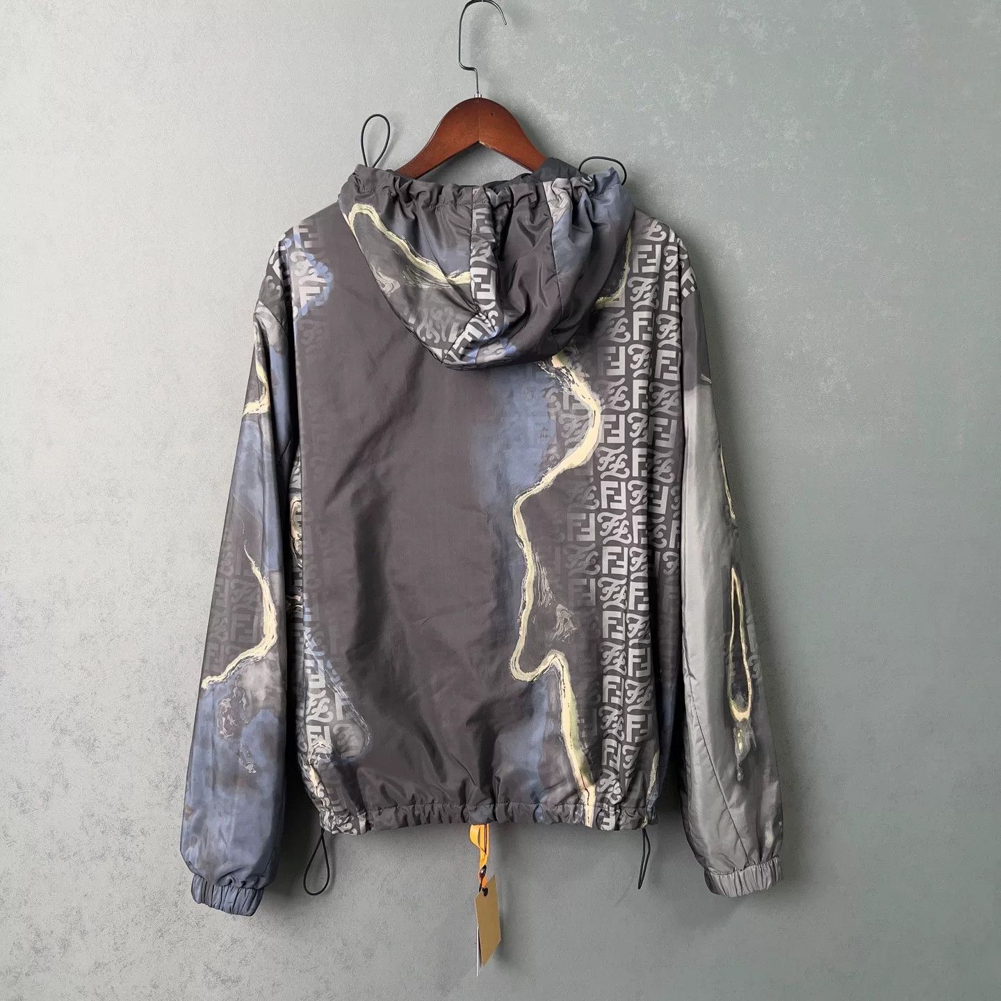 Fendi Fendi FF Logo Reversible Windbreaker Size 50 Size US M / EU 48-50 / 2 - 3 Thumbnail