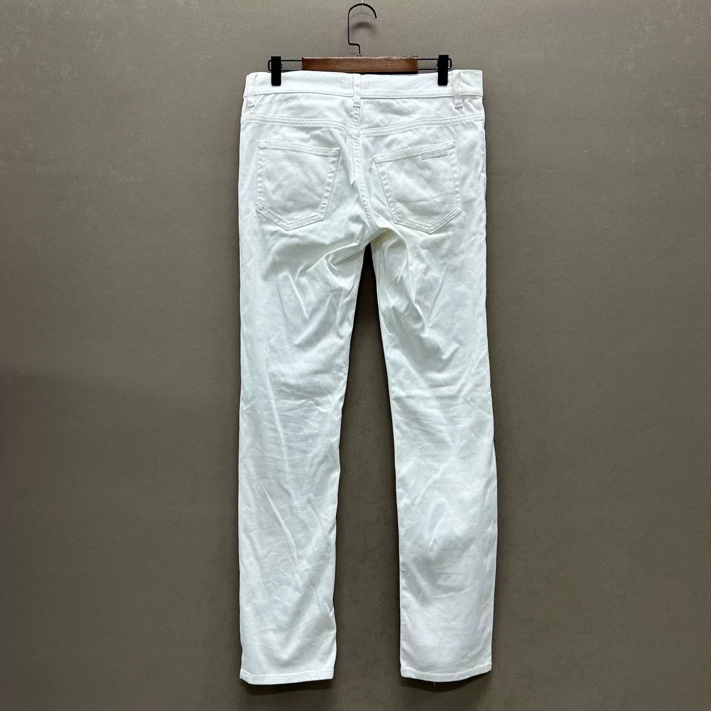 Prada Prada White Denim Jeans Size 30 Size US 30 / EU 46 - 3 Thumbnail
