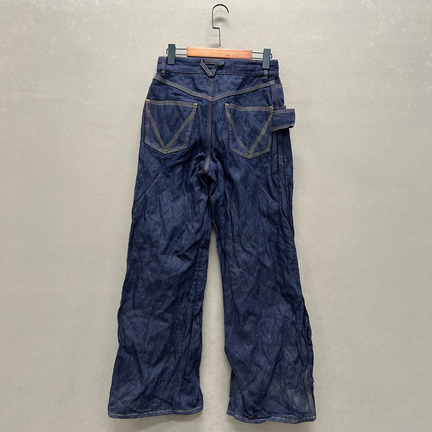 Bottega Veneta Bottega Veneta Salon 03 Metallic Fiber Denim Jeans Size 30 Size US 30 / EU 46 - 3 Thumbnail