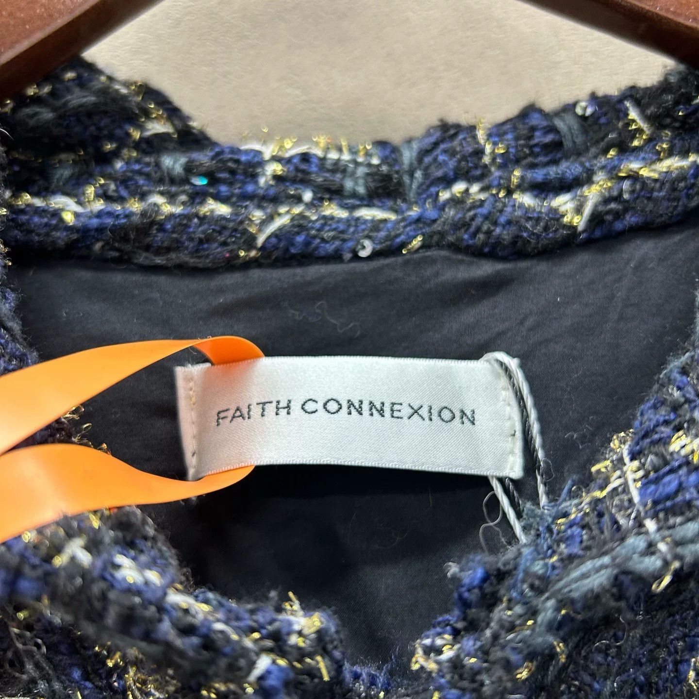 Faith Connexion FAITH CONNEXION Tweed Hooded Shirt Size S Size US S / EU 44-46 / 1 - 4 Thumbnail