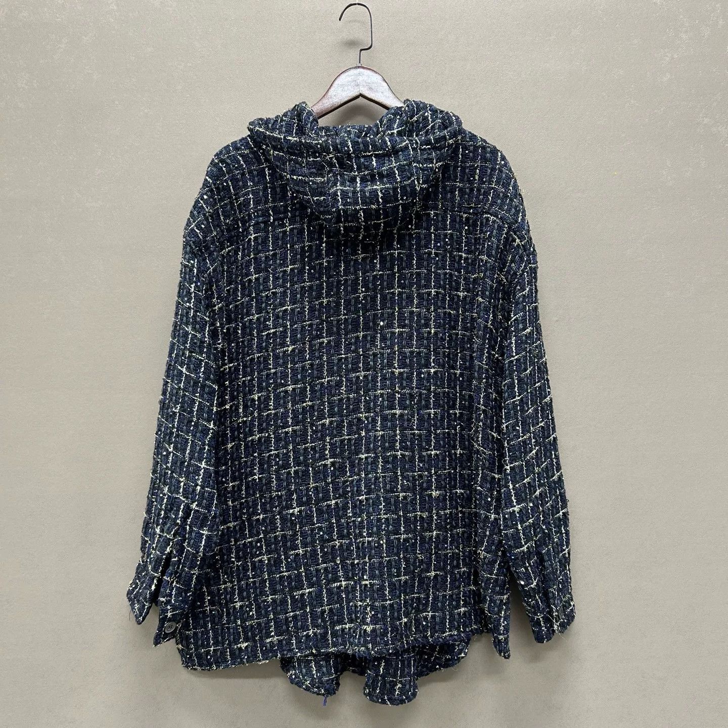Faith Connexion FAITH CONNEXION Tweed Hooded Shirt Size S Size US S / EU 44-46 / 1 - 3 Thumbnail