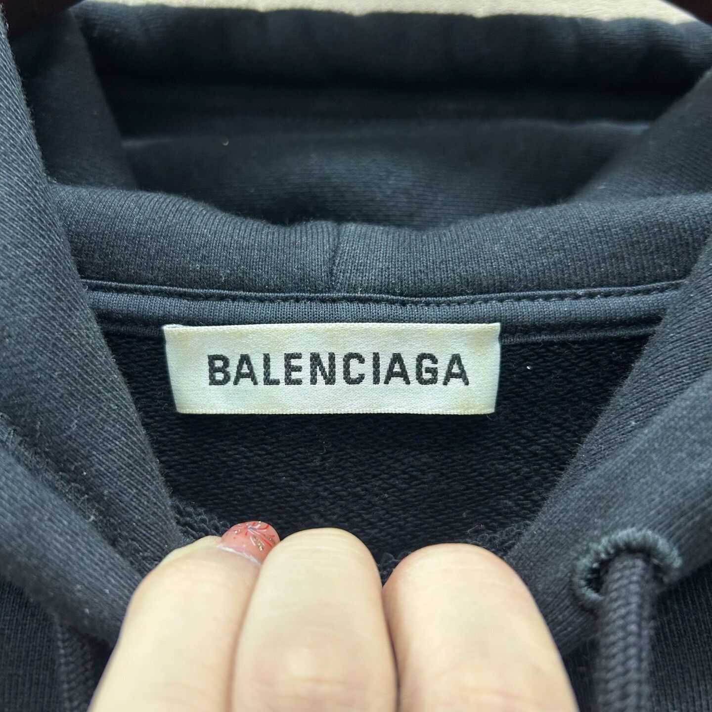 Balenciaga Balenciaga Crew Logo Hoodie Size S Size US S / EU 44-46 / 1 - 3 Thumbnail