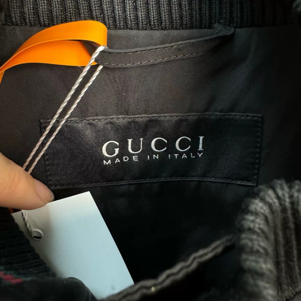 Gucci Gucci Black Nylon Bomber Jacket Size L Size US L / EU 52-54 / 3 - 4 Thumbnail