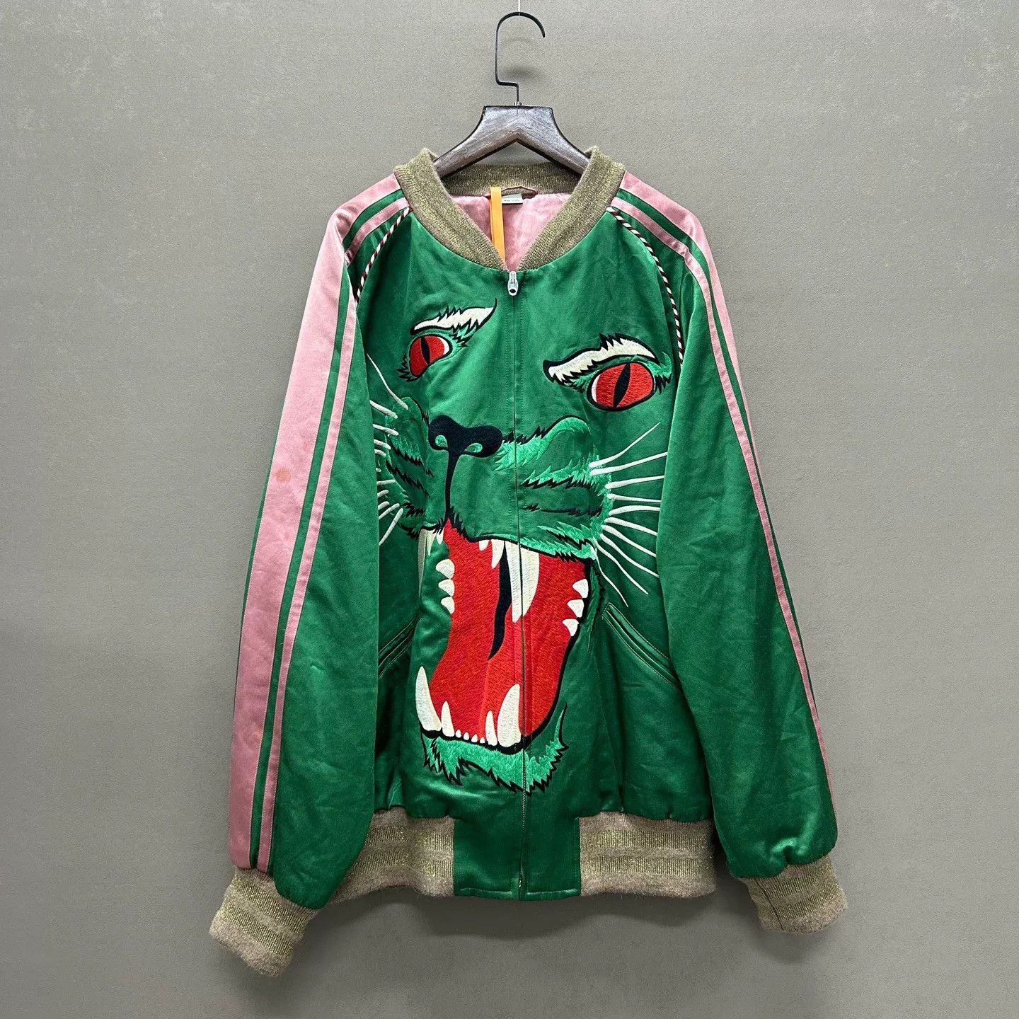 Gucci Gucci Leopard Souvenir Jacket Size M Size US M / EU 48-50 / 2 - 2 Thumbnail