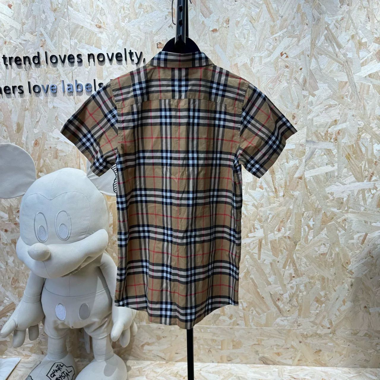 Burberry Burberry Classic Check Short Sleeve Shirt Size S Size US S / EU 44-46 / 1 - 3 Thumbnail