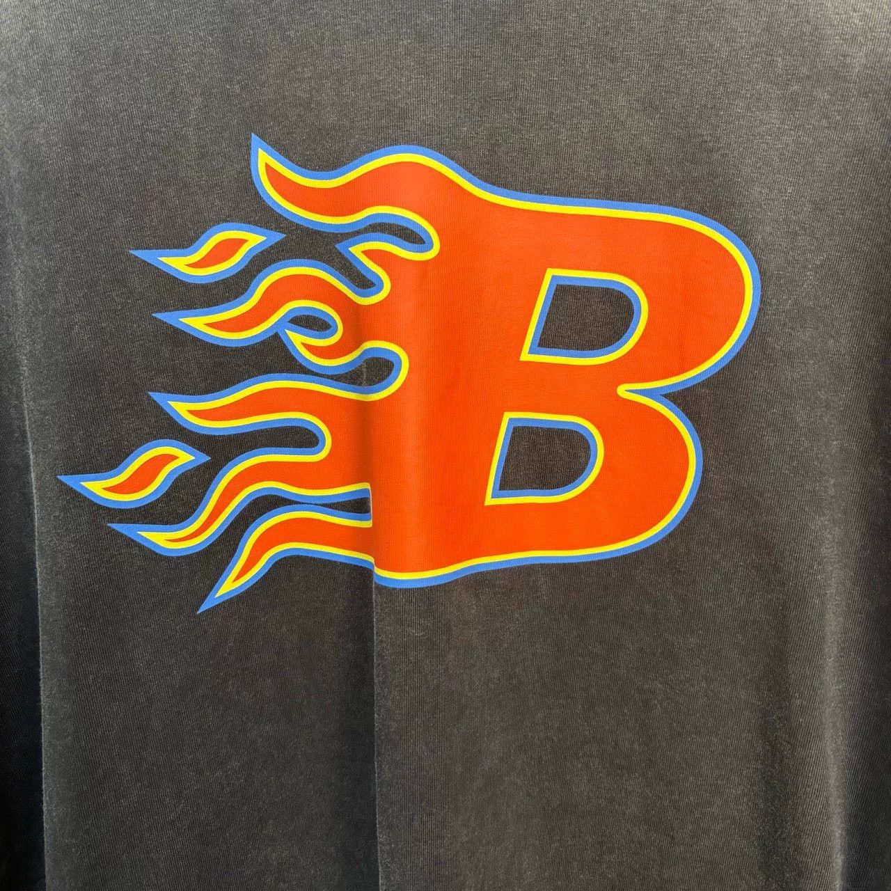Balenciaga Balenciaga Flame B Logo T-Shirt Size XS Size US XS / EU 42 / 0 - 4 Thumbnail