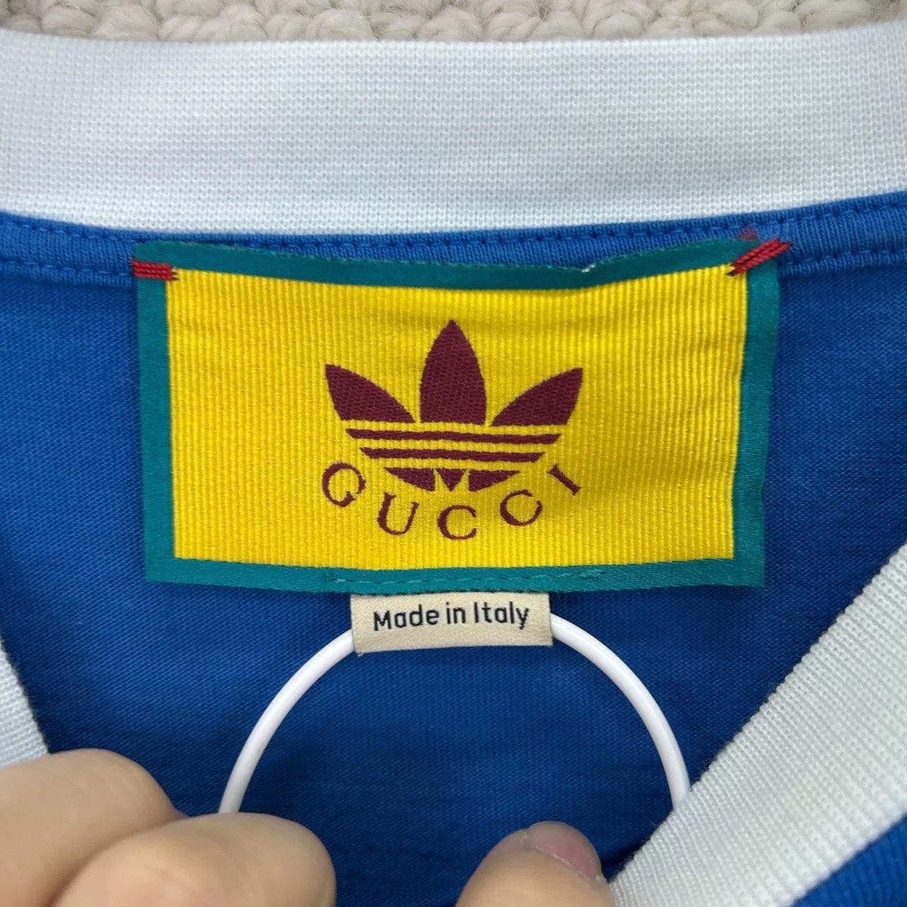 Gucci Gucci x Adidas Logo Long Sleeve T-Shirt Size L Size US L / EU 52-54 / 3 - 4 Thumbnail
