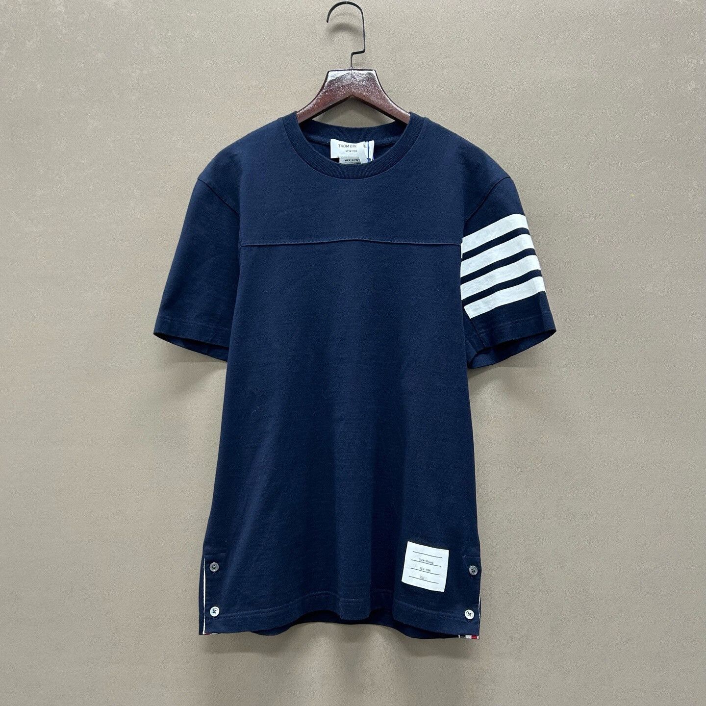 Thom Browne Thom Browne 4-Bar Short Sleeve T-Shirt Size S Size US S / EU 44-46 / 1 - 2 Thumbnail