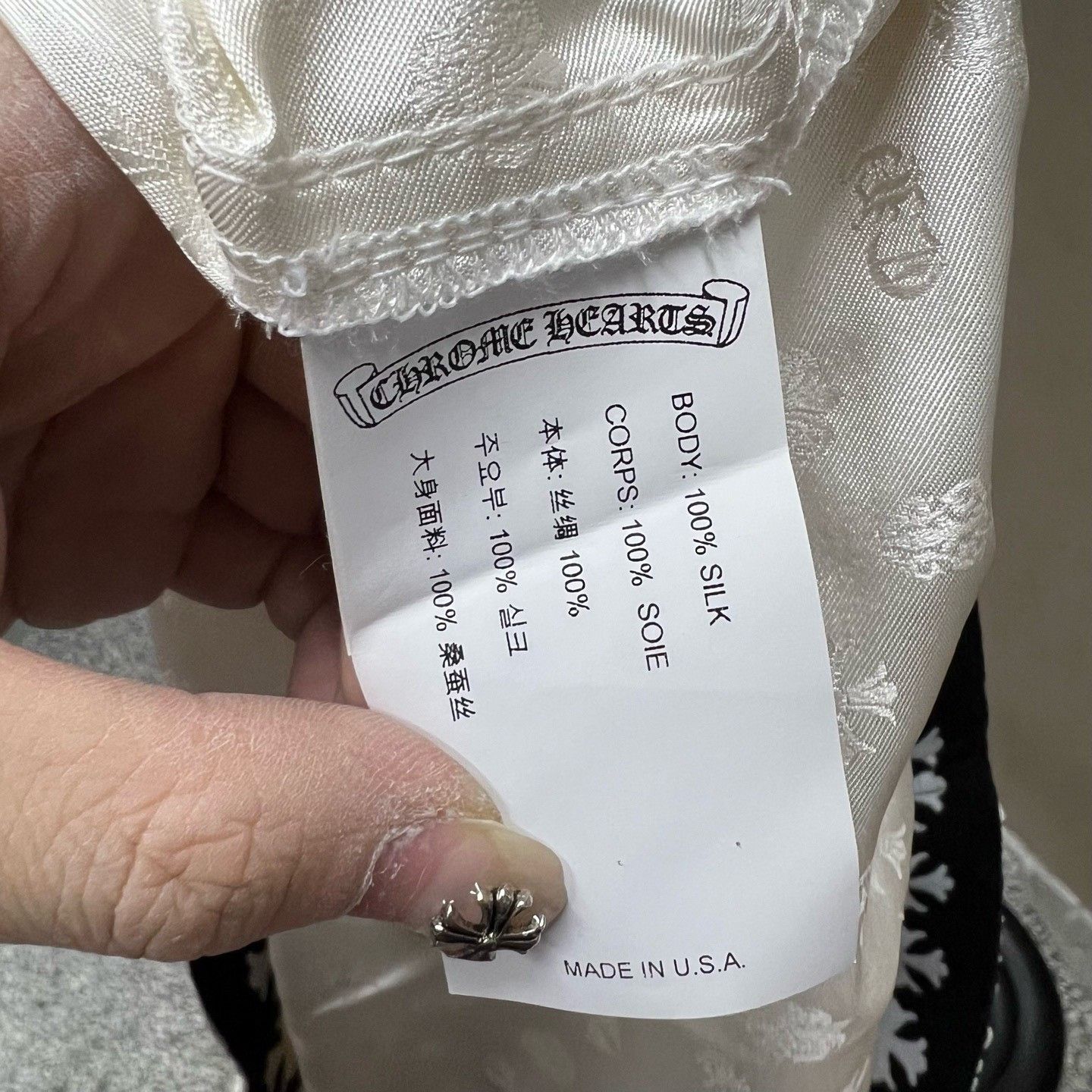 Chrome Hearts Chrome Hearts Jacquard Silk Shorts Size L Size US 34 / EU 50 - 5 Thumbnail
