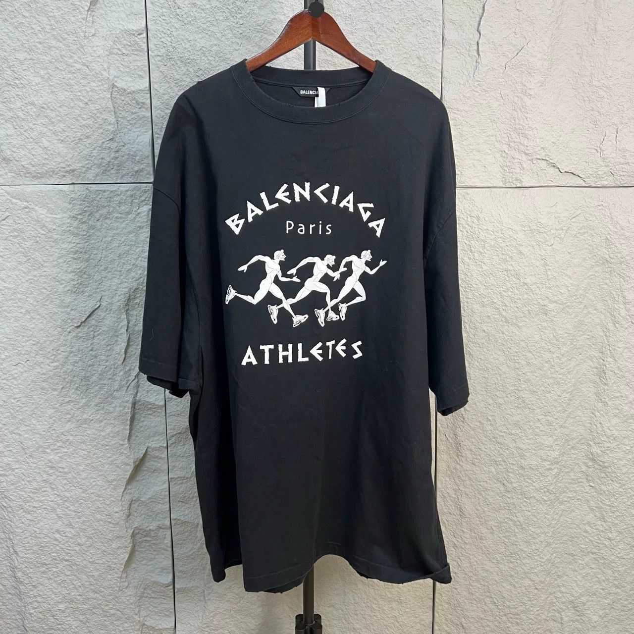 Balenciaga Balenciaga Athletes Graphic T-Shirt Size XL Size US XL / EU 56 / 4 - 2 Thumbnail