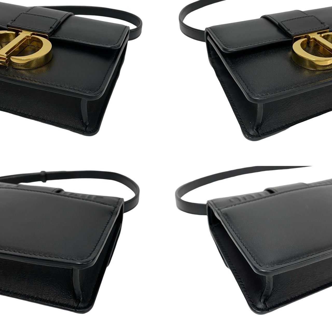 Dior Dior Christian Dior Montaigne Calf Leather Mini Shoulder Bag Leather Shoulder Bag DUTY FREE for USA Size ONE SIZE - 7 Thumbnail