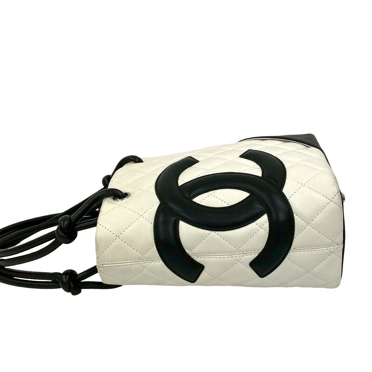 Chanel Chanel Chanel Cambon Line Small Handbag Leather Handbag DUTY FREE for USA Size ONE SIZE - 6 Thumbnail
