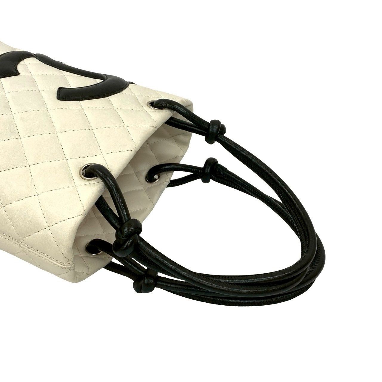 Chanel Chanel Chanel Cambon Line Small Handbag Leather Handbag DUTY FREE for USA Size ONE SIZE - 5 Thumbnail