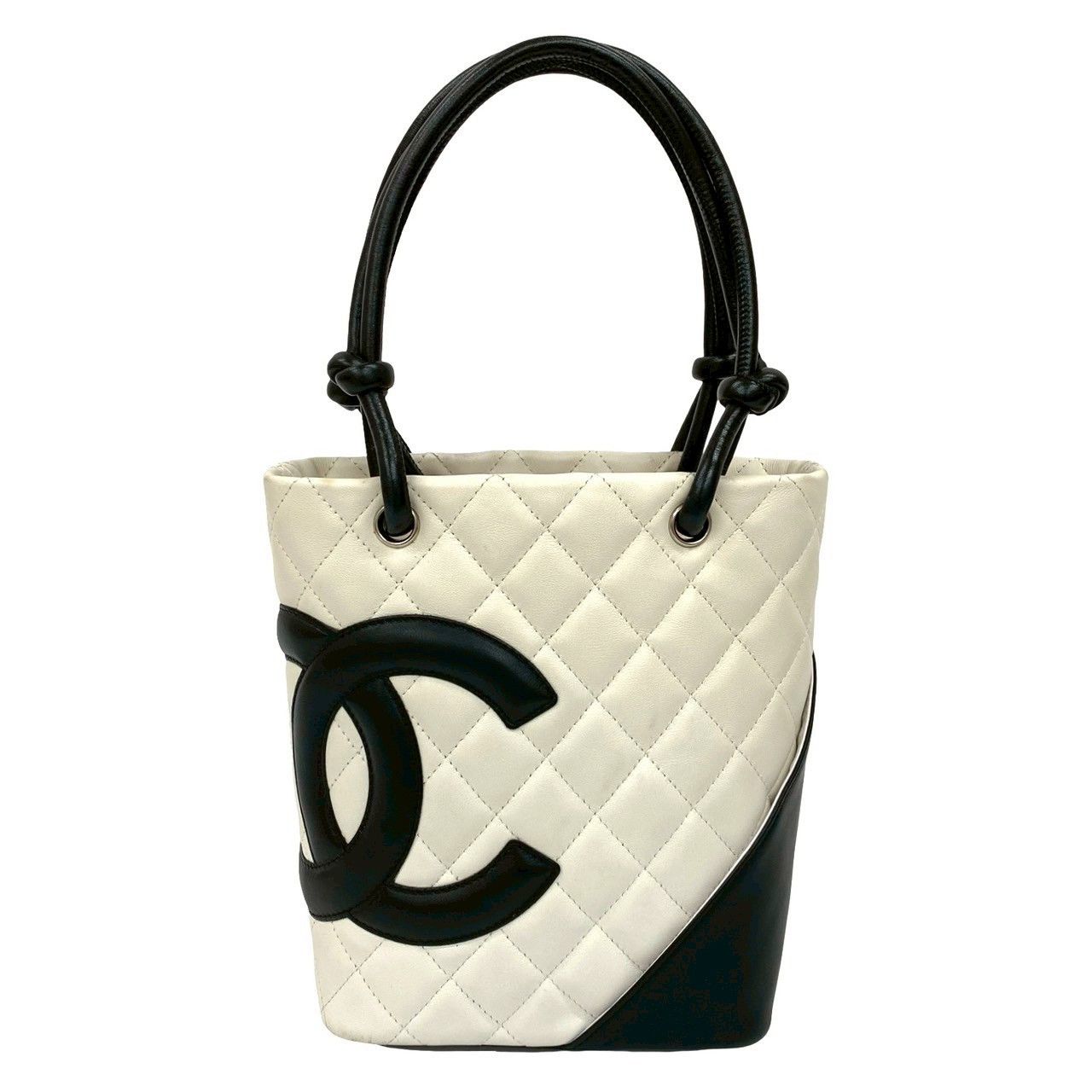 Chanel Chanel Chanel Cambon Line Small Handbag Leather Handbag DUTY FREE for USA Size ONE SIZE - 2 Thumbnail