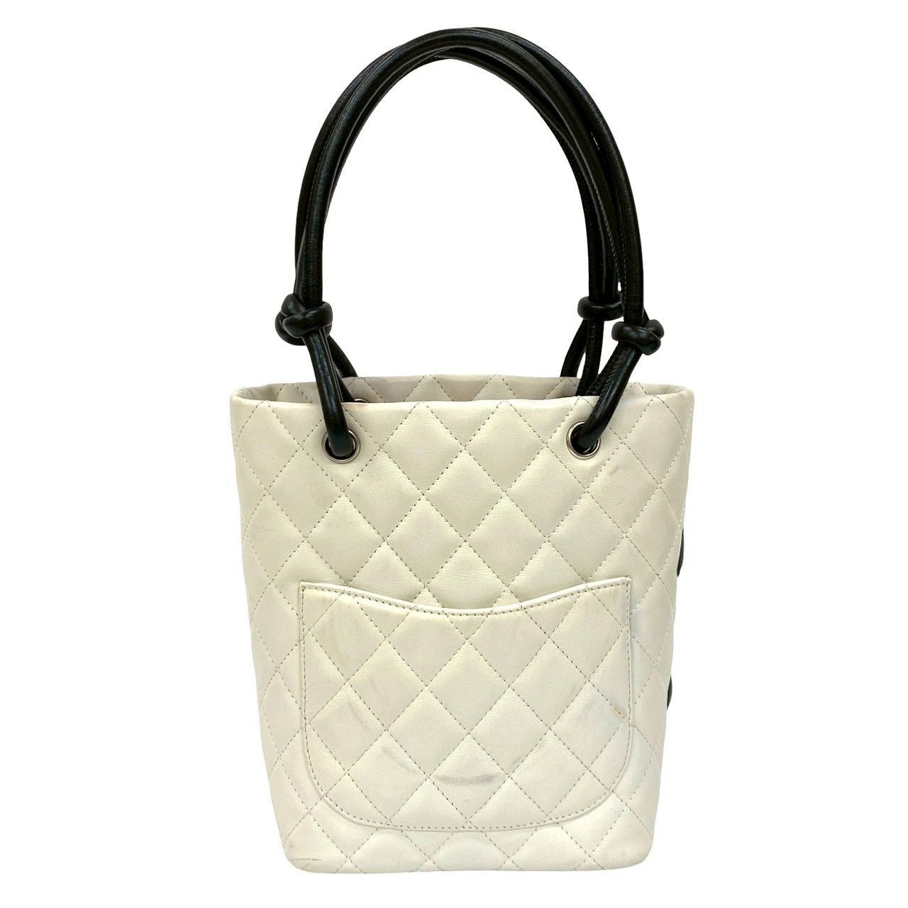 Chanel Chanel Chanel Cambon Line Small Handbag Leather Handbag DUTY FREE for USA Size ONE SIZE - 4 Thumbnail