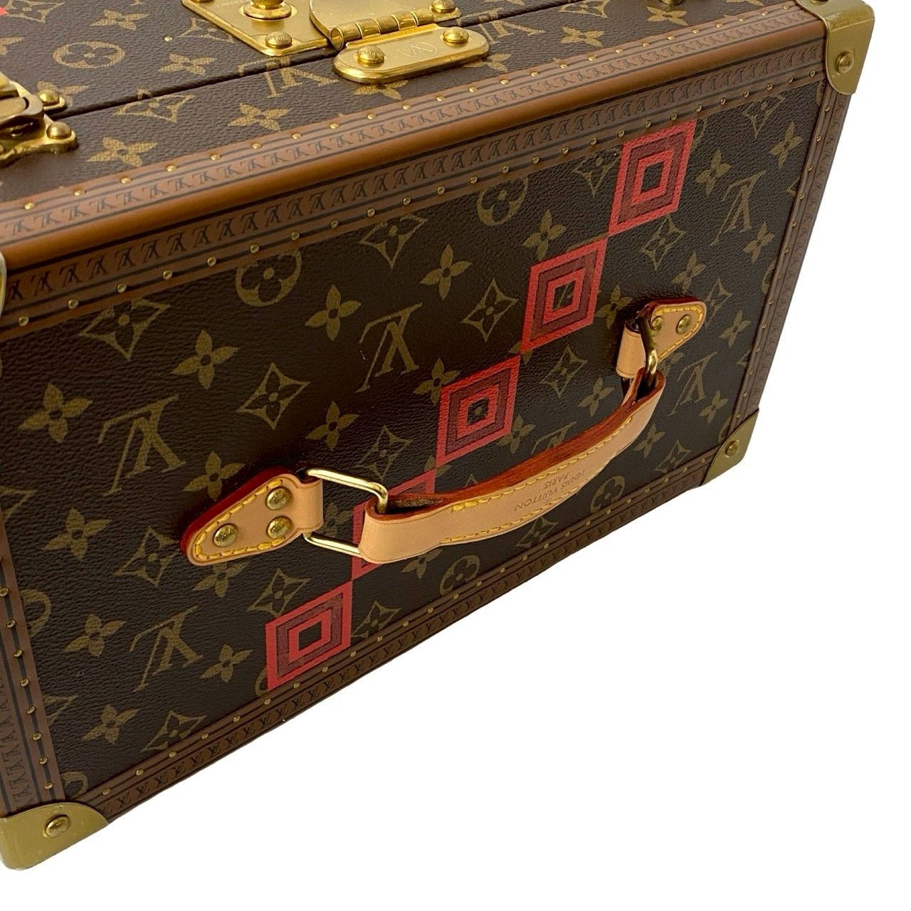 Louis Vuitton Louis Vuitton Louis Vuitton Boite Pharmacie Monogram Handbag Textile Vanity Bag DUTY FREE for USA Size ONE SIZE - 4 Thumbnail