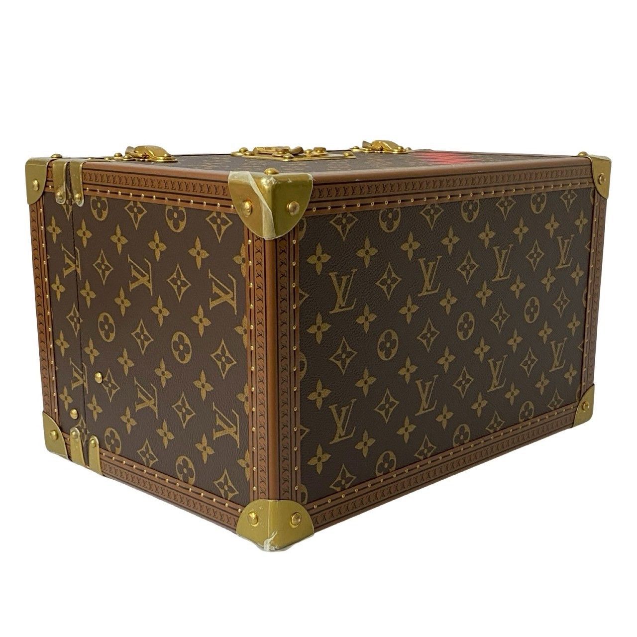 Louis Vuitton Louis Vuitton Louis Vuitton Boite Pharmacie Monogram Handbag Textile Vanity Bag DUTY FREE for USA Size ONE SIZE - 7 Thumbnail
