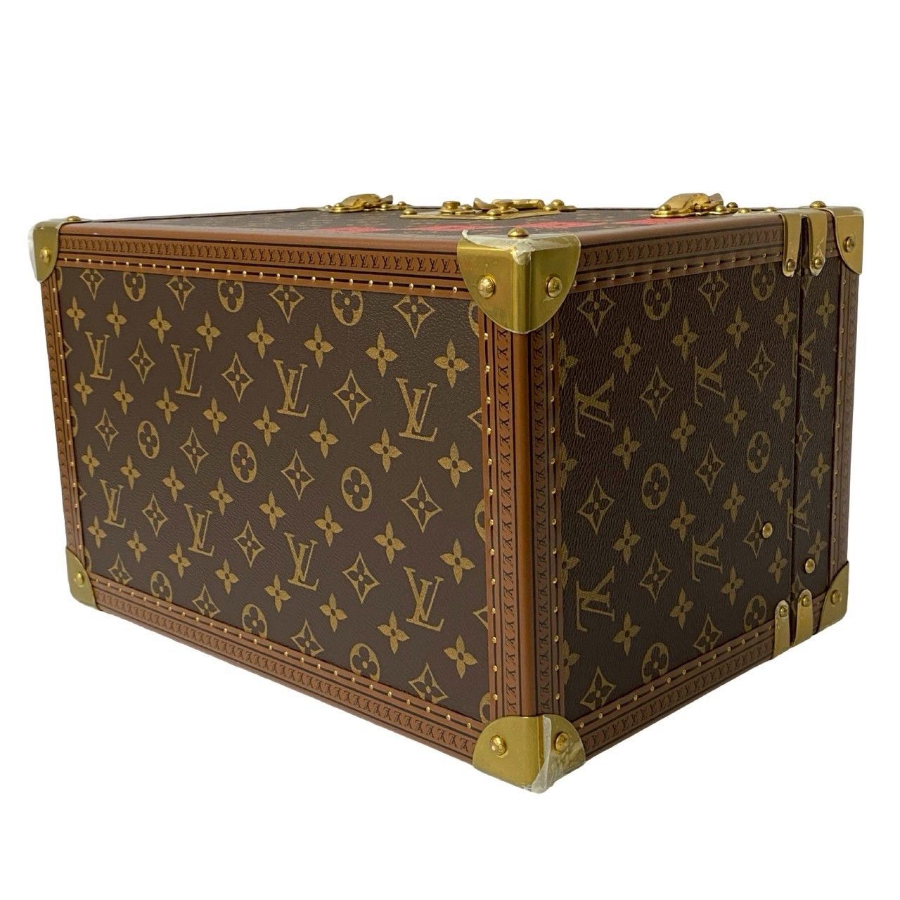 Louis Vuitton Louis Vuitton Louis Vuitton Boite Pharmacie Monogram Handbag Textile Vanity Bag DUTY FREE for USA Size ONE SIZE - 8 Thumbnail