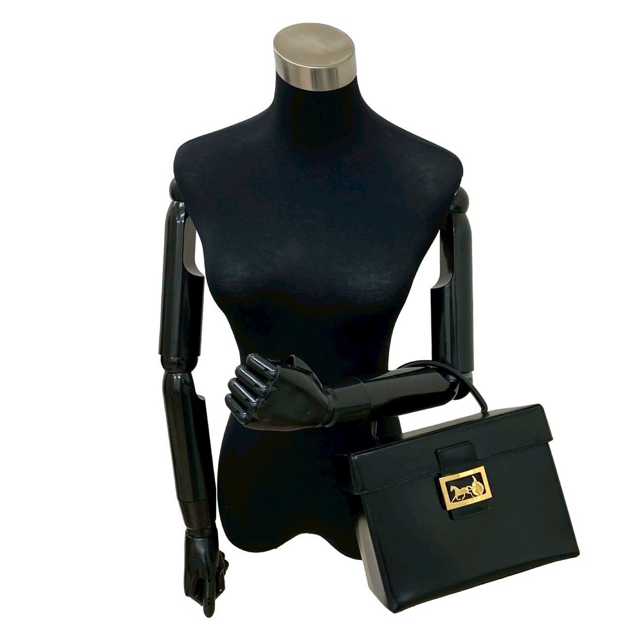 Celine Celine Celine Leather Handbag Leather Vanity Bag DUTY FREE for USA Size ONE SIZE - 3 Thumbnail