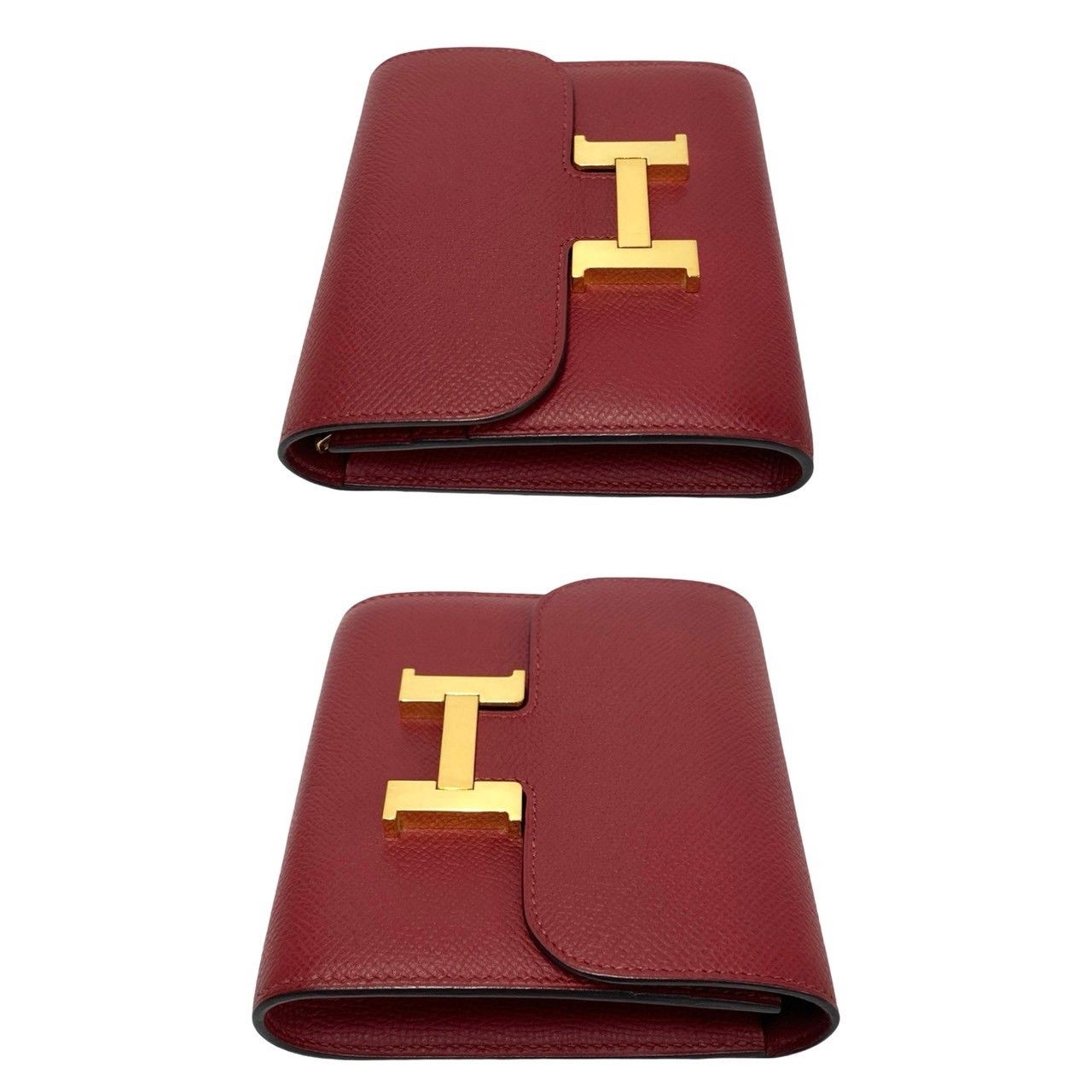 Hermes Hermes Hermes Constance Compact Leather Wallet Leather Short Wallet Stamp C (2018) DUTY FREE for USA Size ONE SIZE - 5 Thumbnail