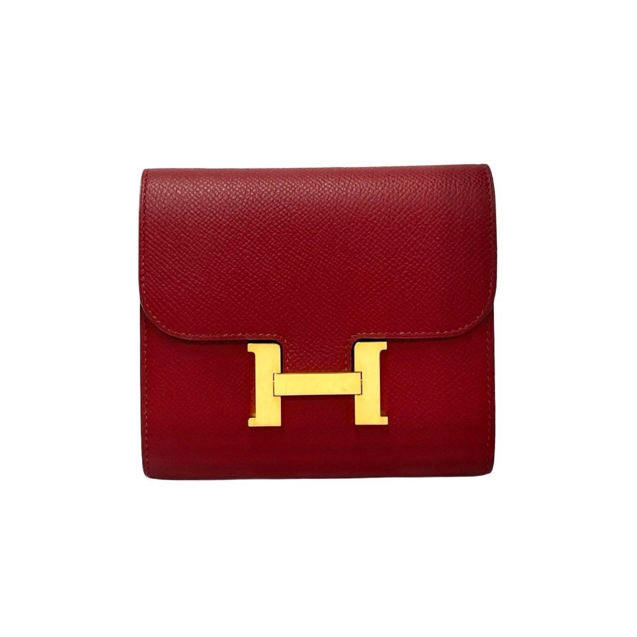 Hermes Hermes Hermes Constance Compact Leather Wallet Leather Short Wallet Stamp C (2018) DUTY FREE for USA Size ONE SIZE - 2 Thumbnail