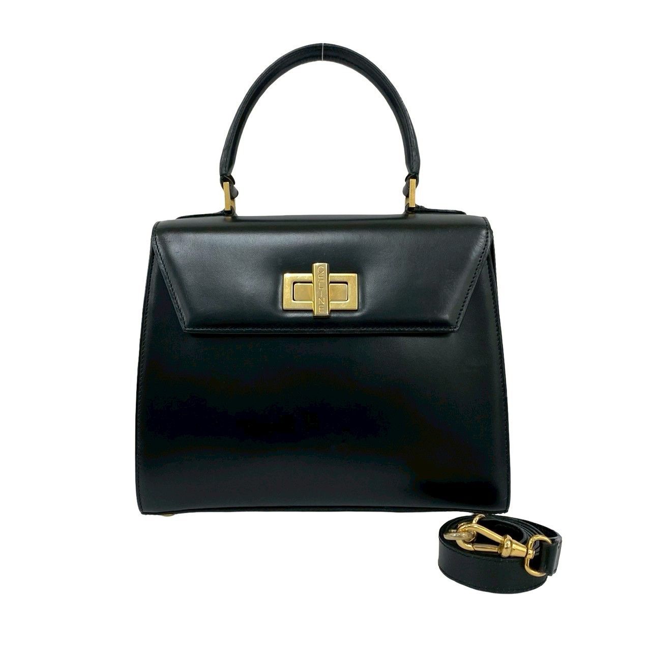 Celine Celine Celine Calf Leather 2way Bag Leather Shoulder Bag DUTY FREE for USA Size ONE SIZE - 4 Thumbnail