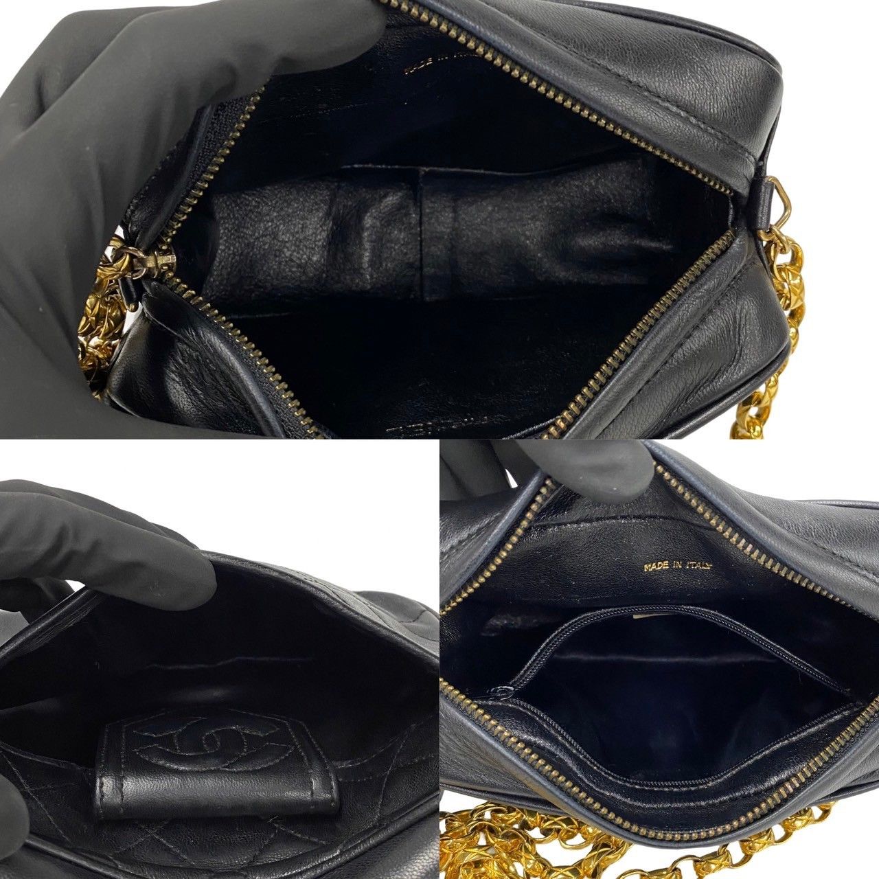 Chanel Chanel Chanel Matelasse Lambskin Shoulder Bag Leather Shoulder Bag DUTY FREE for USA Size ONE SIZE - 9 Thumbnail