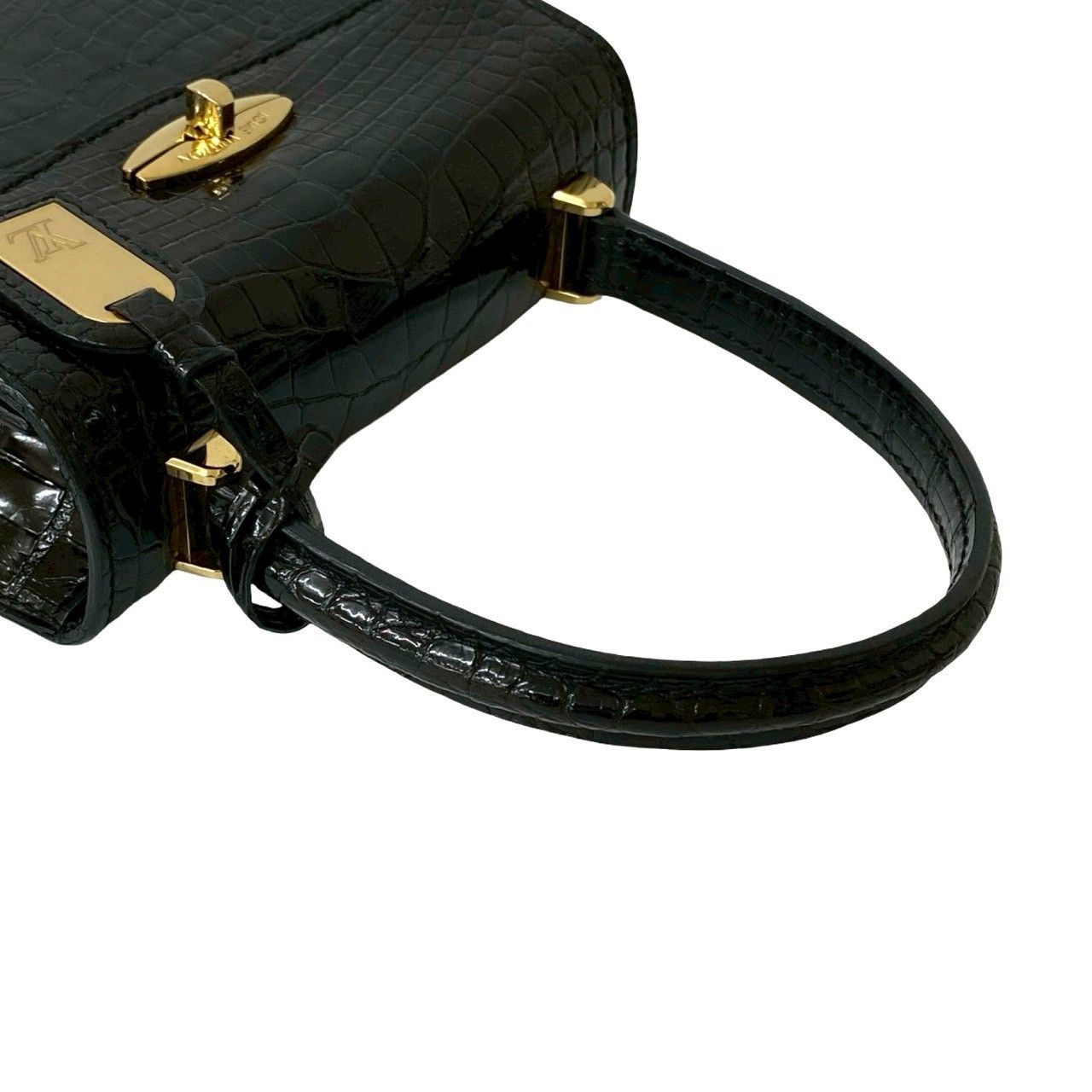 Louis Vuitton Louis Vuitton Louis Vuitton Mini Mallette Crocodile Handbag Leather Handbag DUTY FREE for USA Size ONE SIZE - 5 Thumbnail
