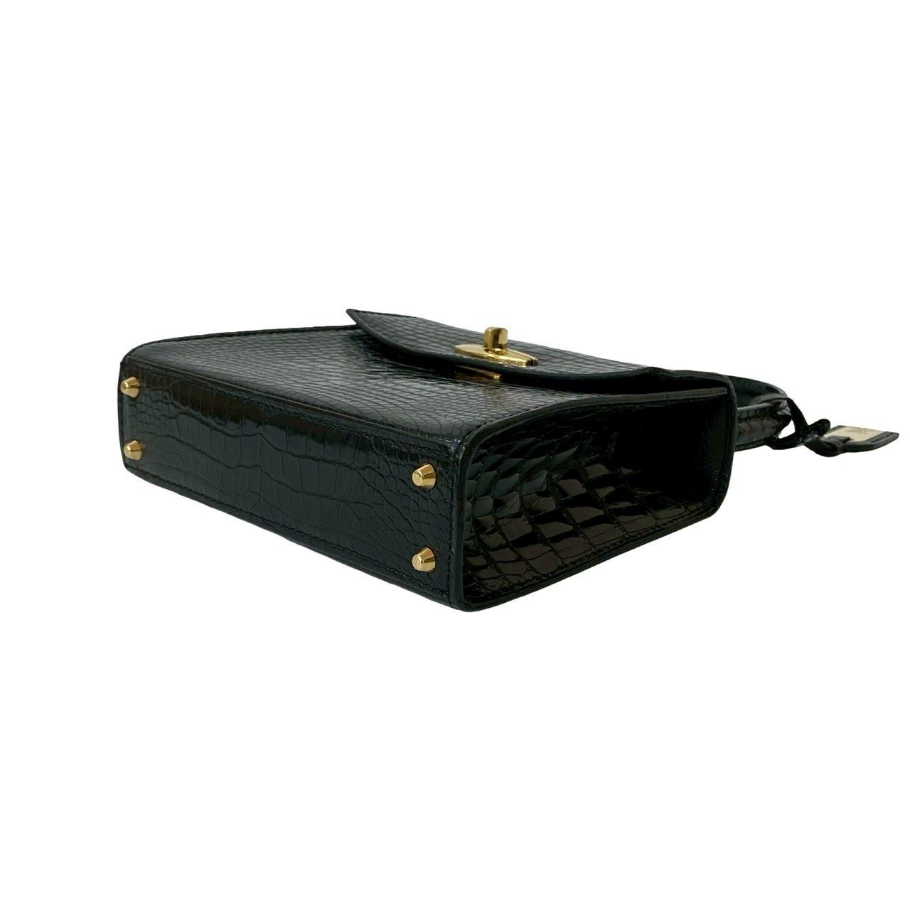 Louis Vuitton Louis Vuitton Louis Vuitton Mini Mallette Crocodile Handbag Leather Handbag DUTY FREE for USA Size ONE SIZE - 9 Thumbnail