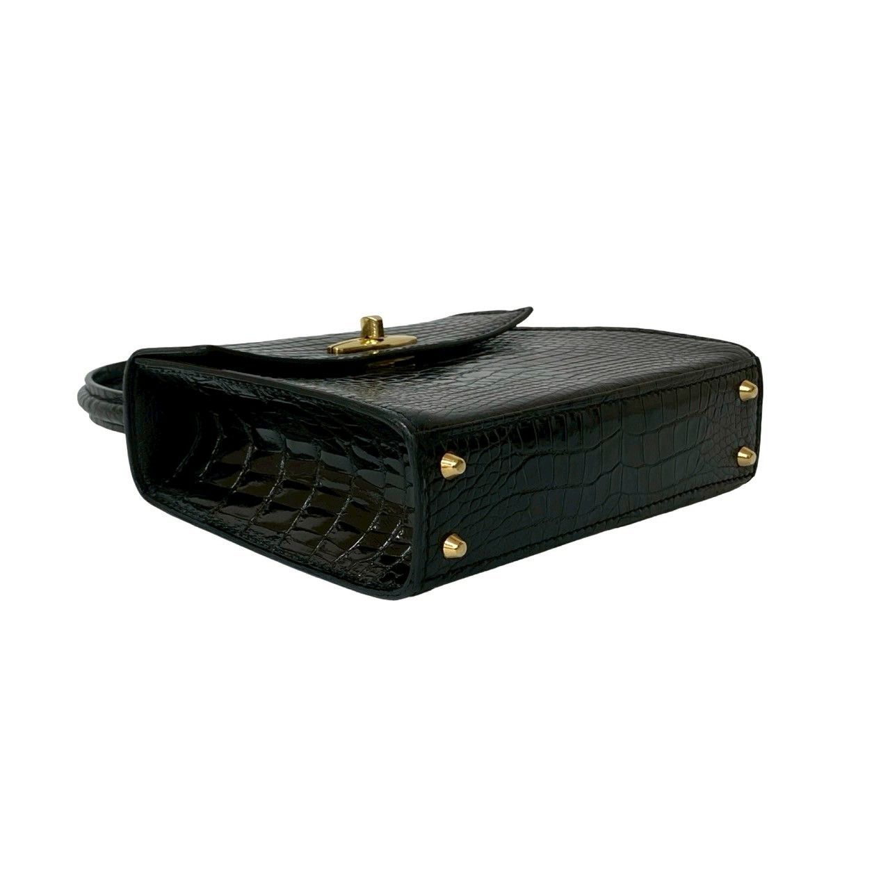 Louis Vuitton Louis Vuitton Louis Vuitton Mini Mallette Crocodile Handbag Leather Handbag DUTY FREE for USA Size ONE SIZE - 8 Thumbnail