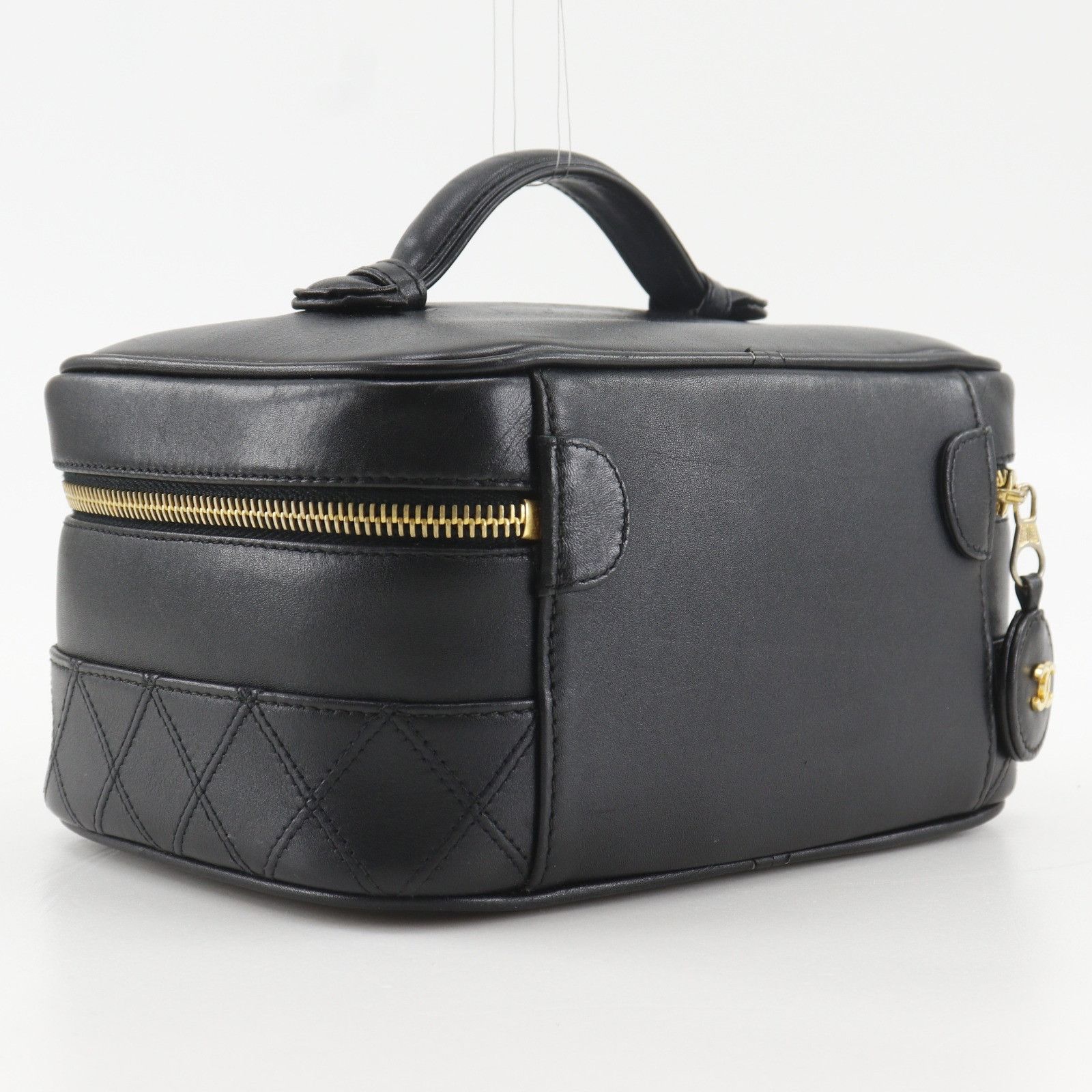 Chanel Chanel Chanel Bicolor Calf Vanity Bag Leather Vanity Bag DUTY FREE for USA Size ONE SIZE - 3 Thumbnail