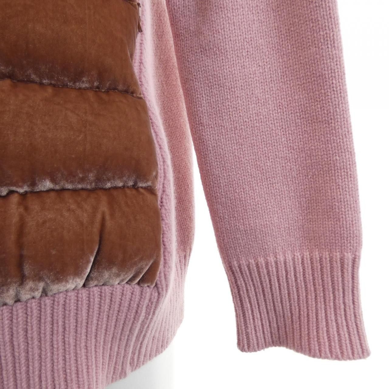 Moncler Moncler Moncler Cashmere Blend Down Jacket Textile Outerwear 20939490800 DUTY FREE for USA Size ONE SIZE - 7 Thumbnail