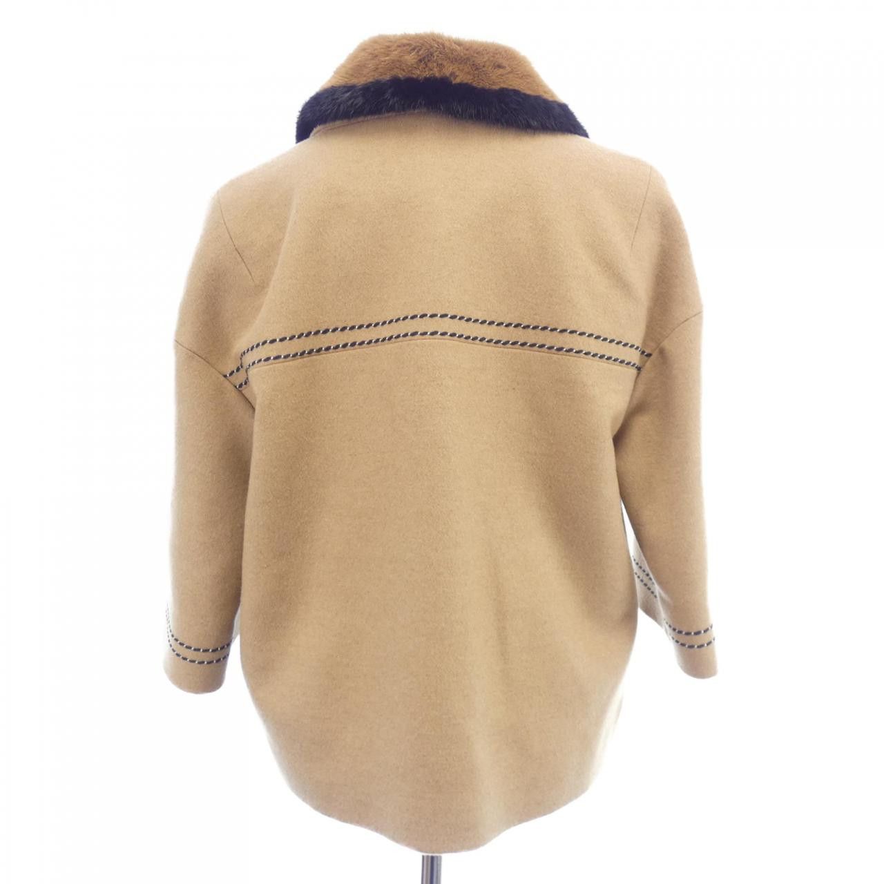 Fendi Fendi Fendi Camel Jacket Textile Outerwear FJ6851 40U DUTY FREE for USA Size ONE SIZE - 2 Thumbnail