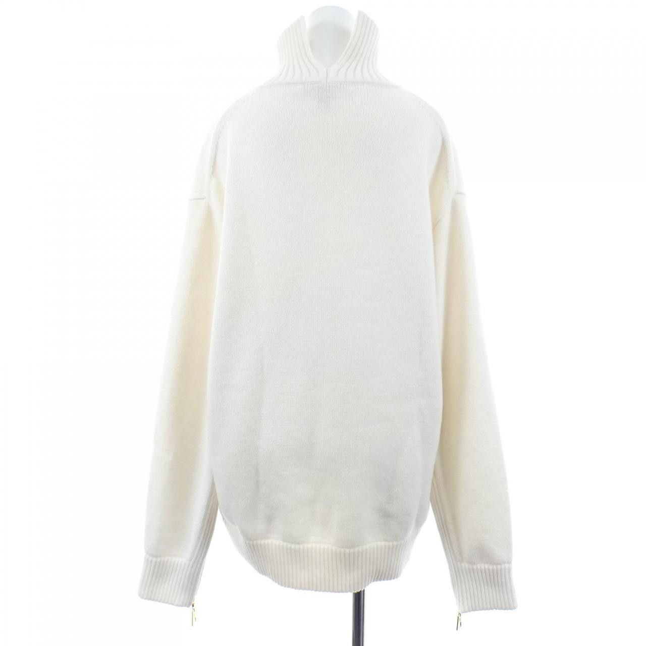 Louis Vuitton Louis Vuitton Louis Vuitton Open Sleeve Cashmere Pullover Cashmere Knitwear Textile Tops FNKL24PU7 DUTY FREE for USA Size ONE SIZE - 2 Thumbnail