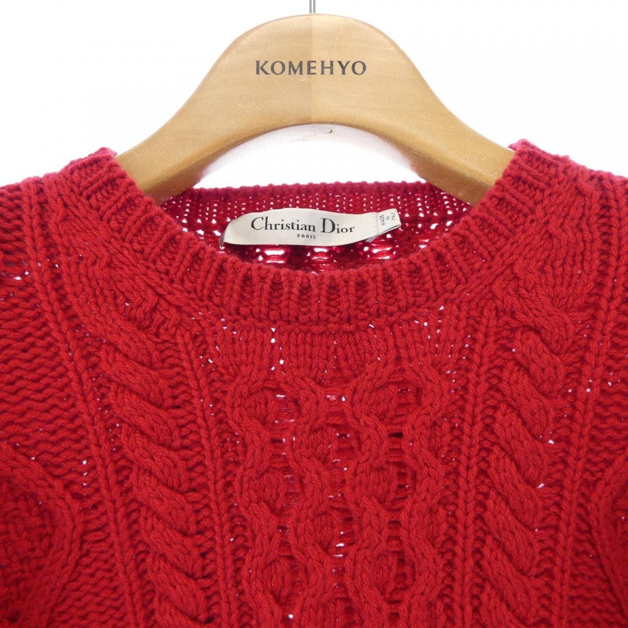 Dior Dior Christian Dior Cashmere Knit Textile Tops 514S68A0003 DUTY FREE for USA Size ONE SIZE - 5 Thumbnail
