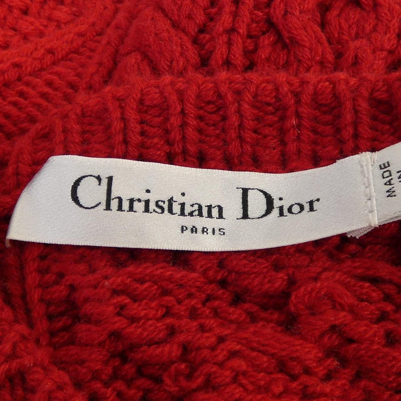 Dior Dior Christian Dior Cashmere Knit Textile Tops 514S68A0003 DUTY FREE for USA Size ONE SIZE - 4 Thumbnail