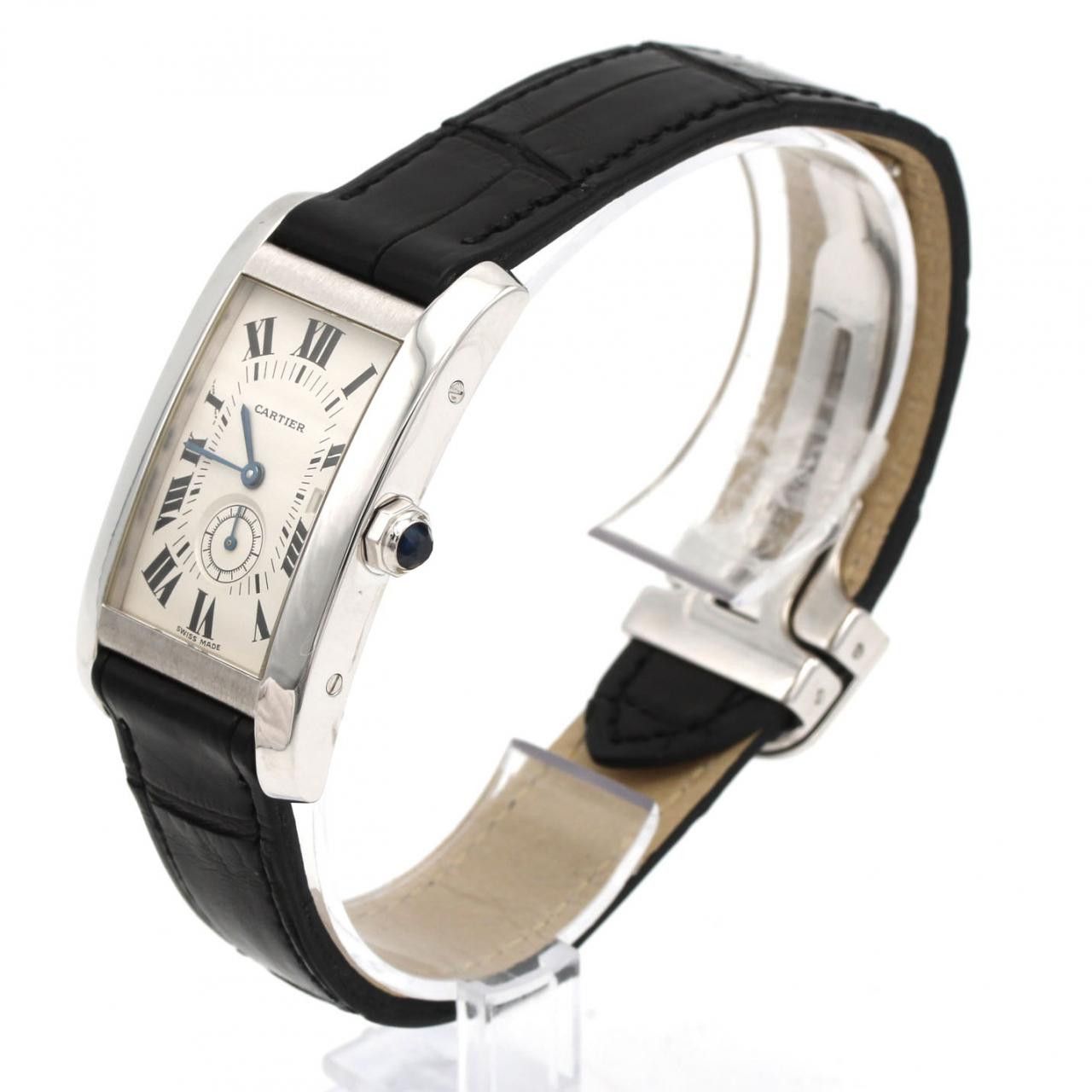 Cartier Cartier Cartier Tank Americaine White Gold Quartz Precious Metal Quartz W2600751 DUTY FREE for USA Size ONE SIZE - 2 Thumbnail