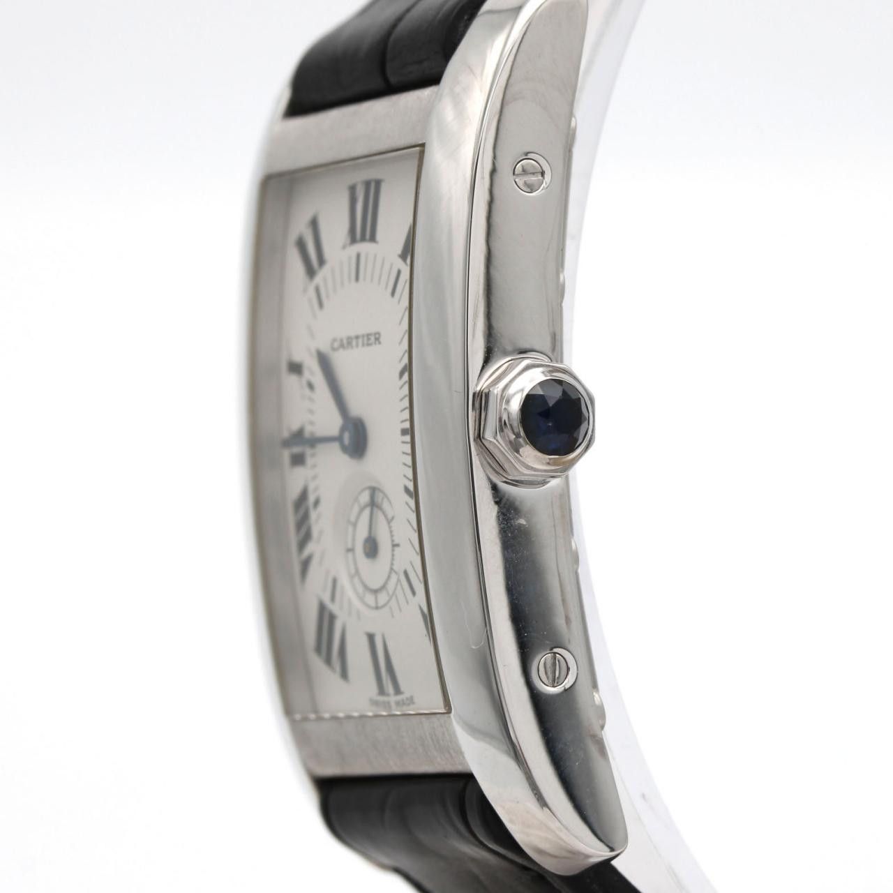 Cartier Cartier Cartier Tank Americaine White Gold Quartz Precious Metal Quartz W2600751 DUTY FREE for USA Size ONE SIZE - 3 Thumbnail