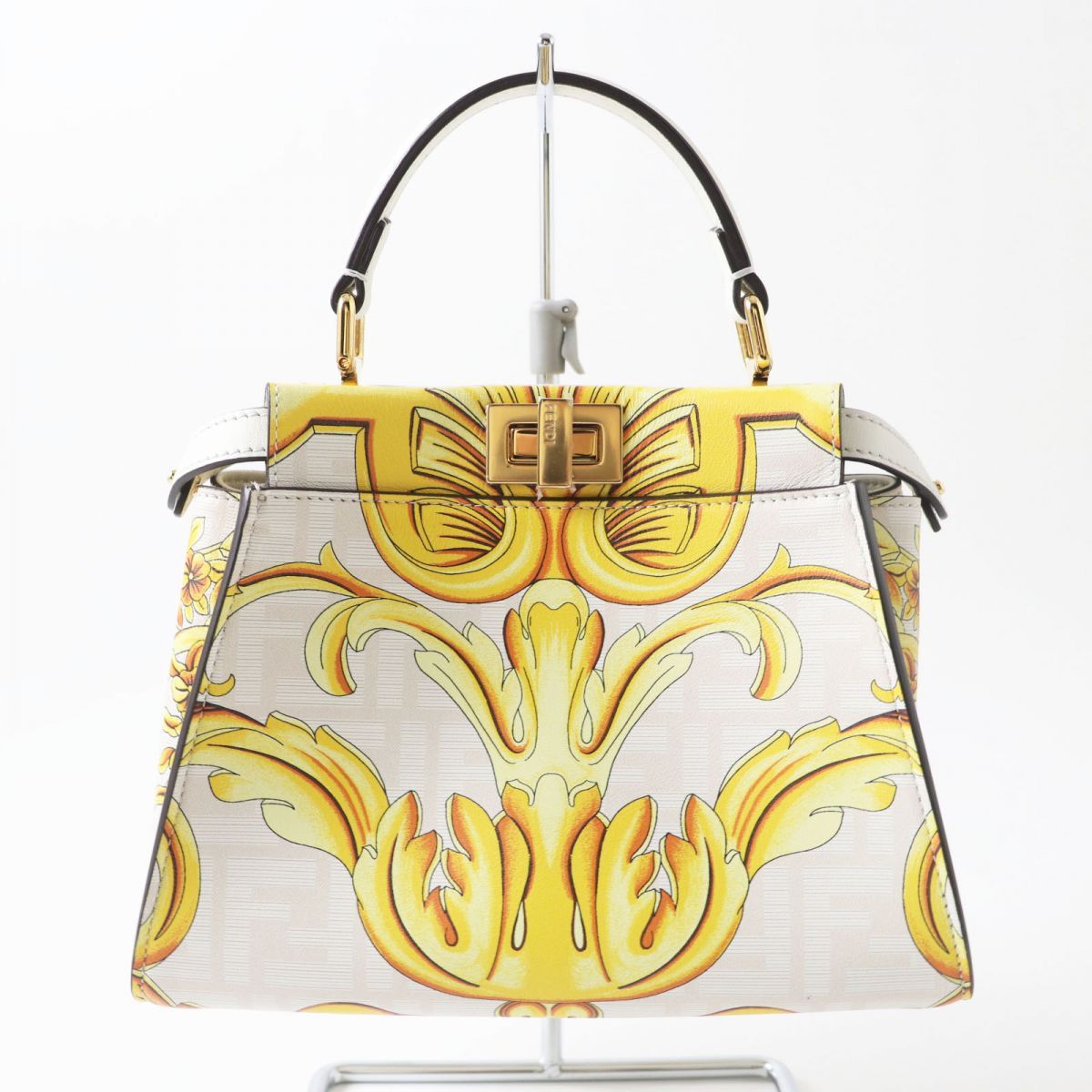 Fendi Fendi Fendi Versace Leather Handbag Leather Handbag 8BN244 DUTY FREE for USA Size ONE SIZE - 4 Thumbnail