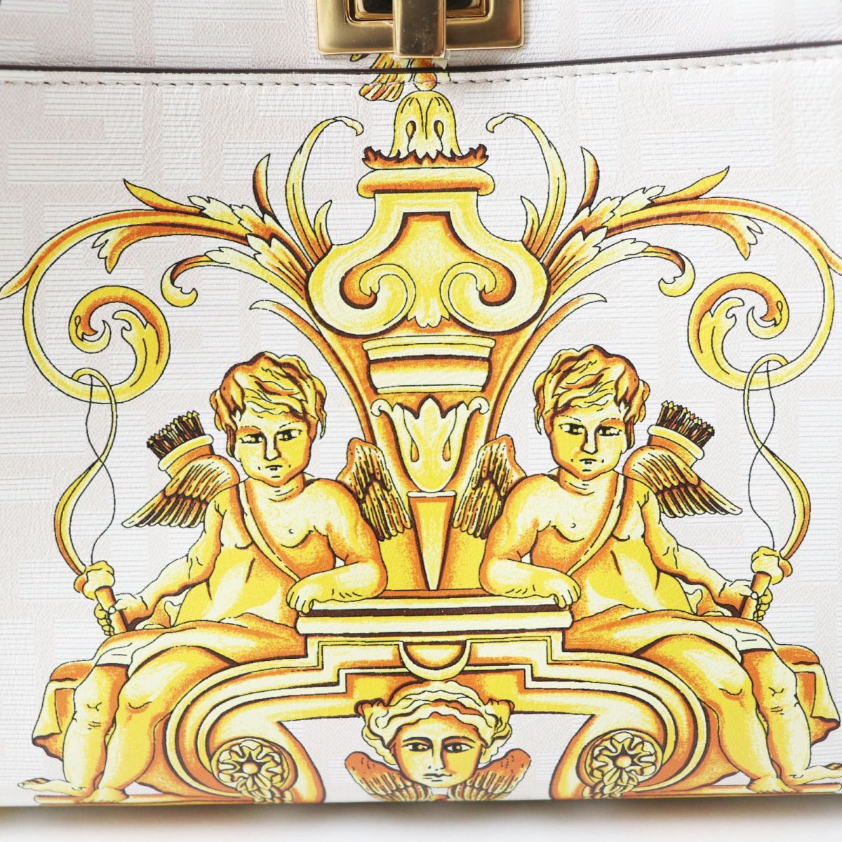 Fendi Fendi Fendi Versace Leather Handbag Leather Handbag 8BN244 DUTY FREE for USA Size ONE SIZE - 8 Thumbnail