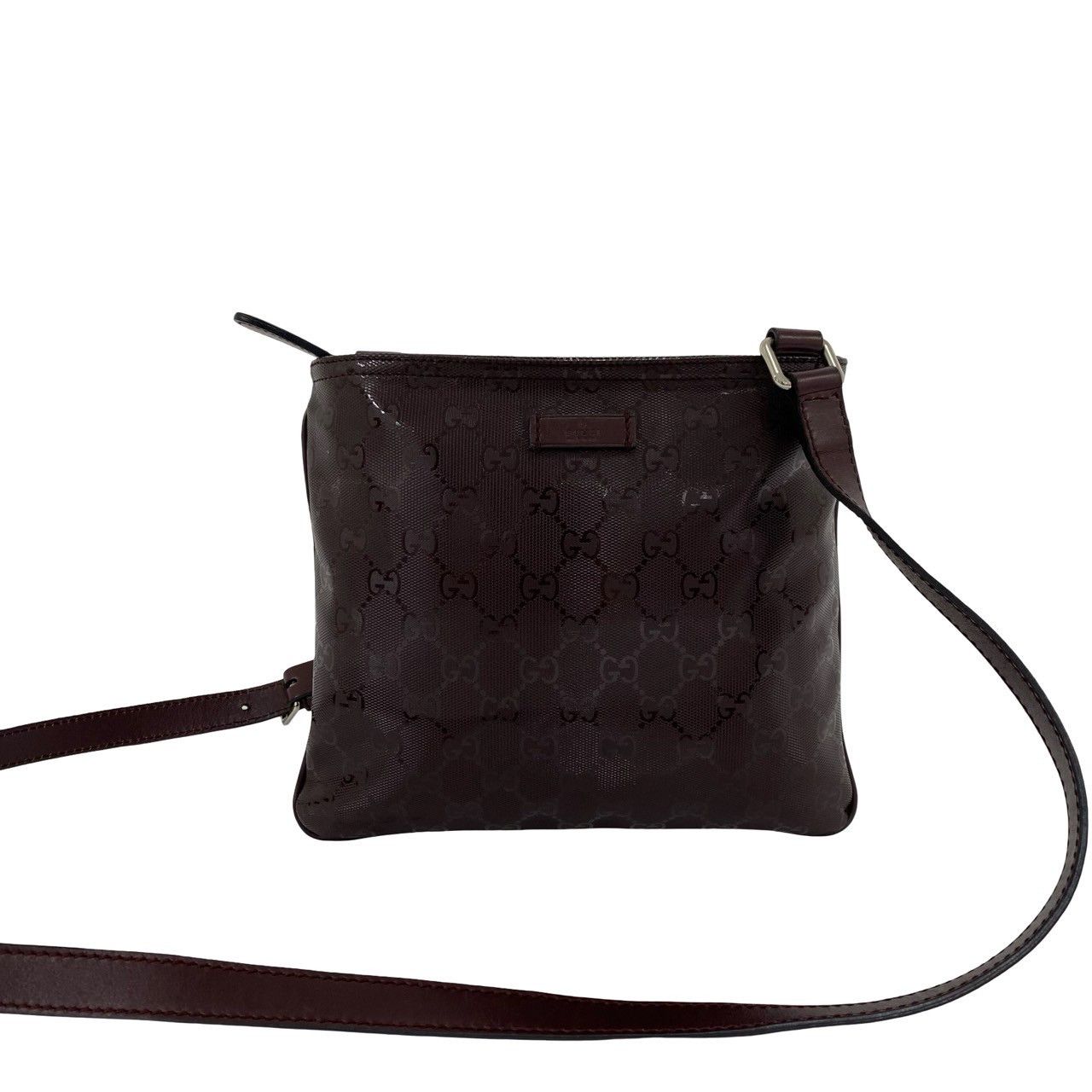 Gucci Gucci Gucci GG Imprime Leather Shoulder Bag Leather Shoulder Bag DUTY FREE for USA Size ONE SIZE - 2 Thumbnail
